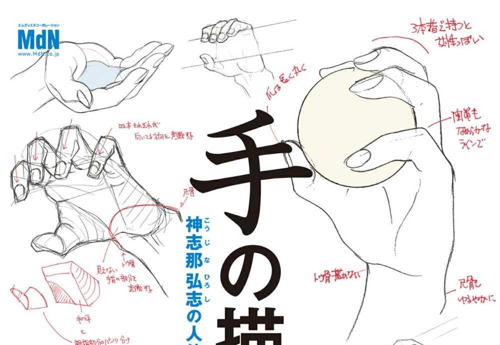 How to draw hands手的绘画方法绘画教程的图片