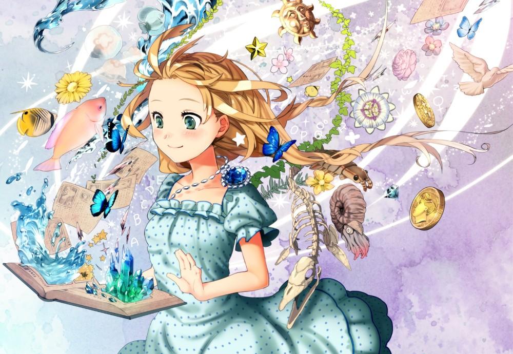 爱丽丝梦游仙境动漫插画图片壁纸 第二期的图片
